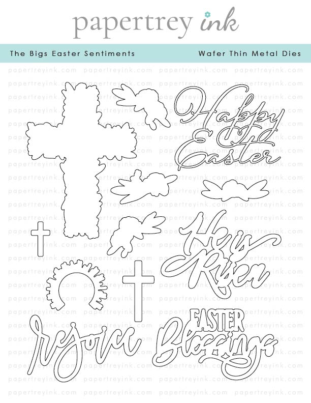 The Bigs Easter Sentiments Die