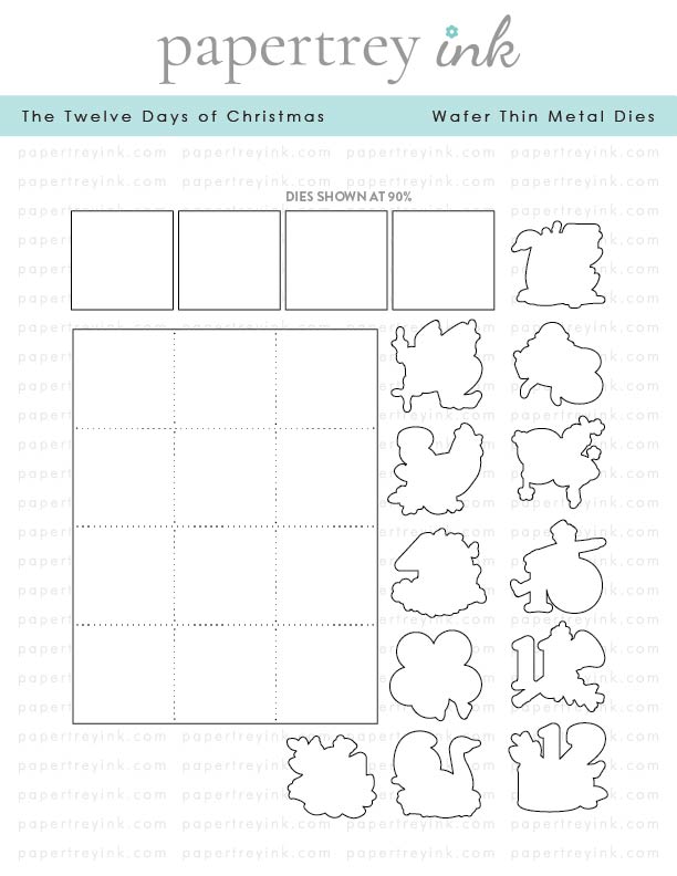 The Twelve Days of Christmas Die