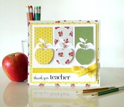 Papertrey Ink - Teacher's Apple Die Collection (set of 2)