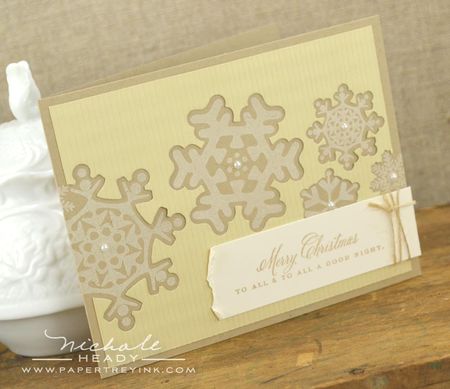 Papertrey Ink - Snowflake Medley Die Collection (set of 4)