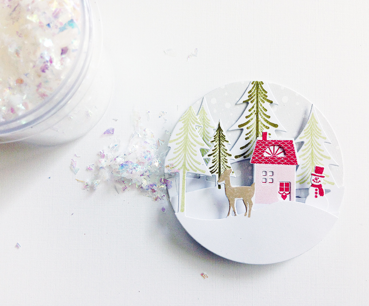 Papertrey Ink - Winter Snow Globe Die Collection (set of 2)