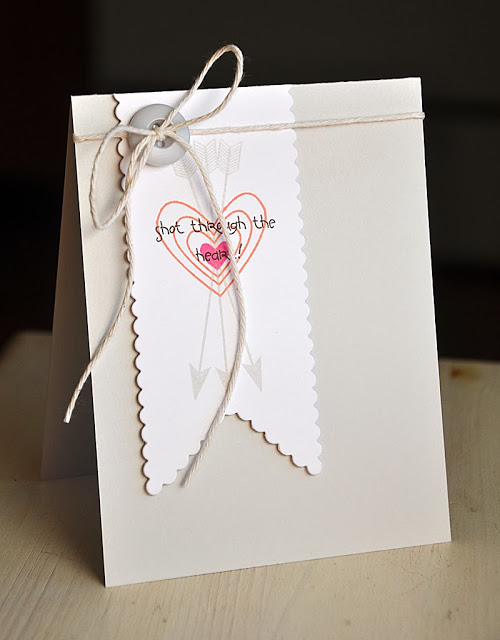 Papertrey Ink - Notched Hearts Banner Die Collection (set of 2)