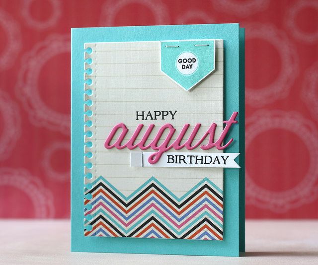 Papertrey Ink - Monthly Moments: August Die