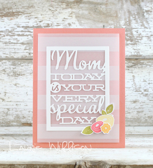 Papertrey Ink - Text Block: Mom Die