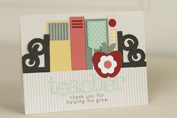 Papertrey Ink - Fancy Bookends Die