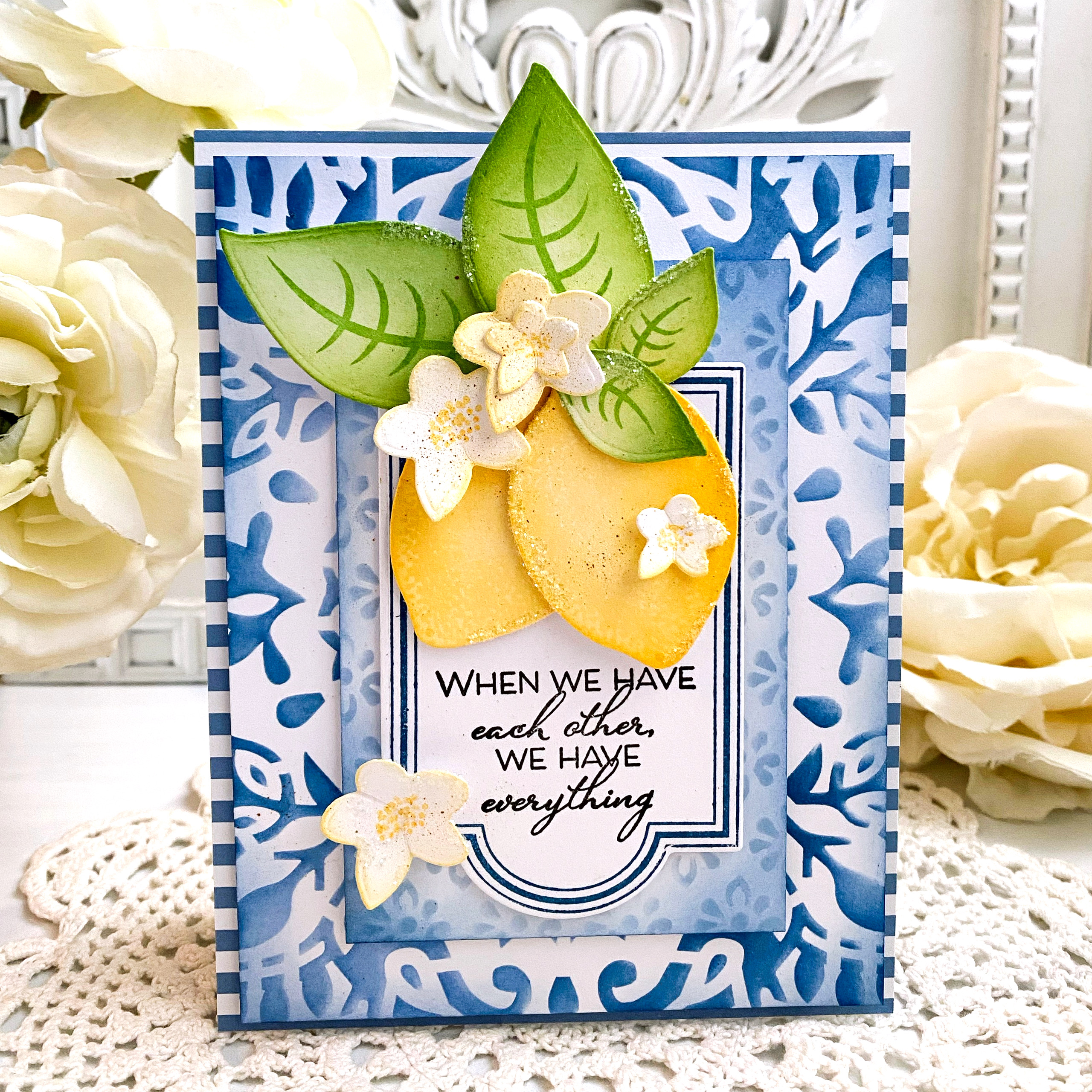 Framing Florals Stamp Set