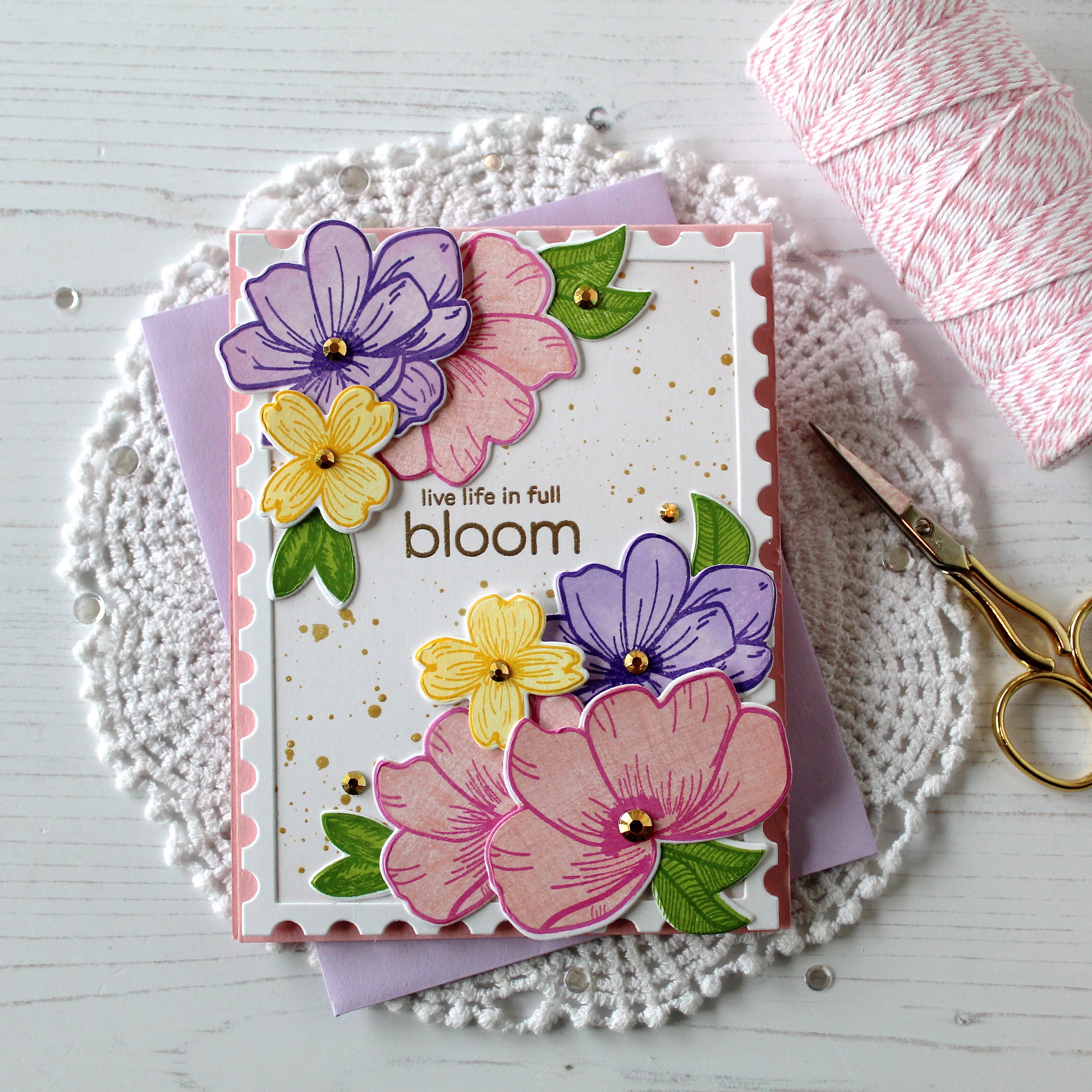 Just Sentiments: Bloom Mini Stamp Set