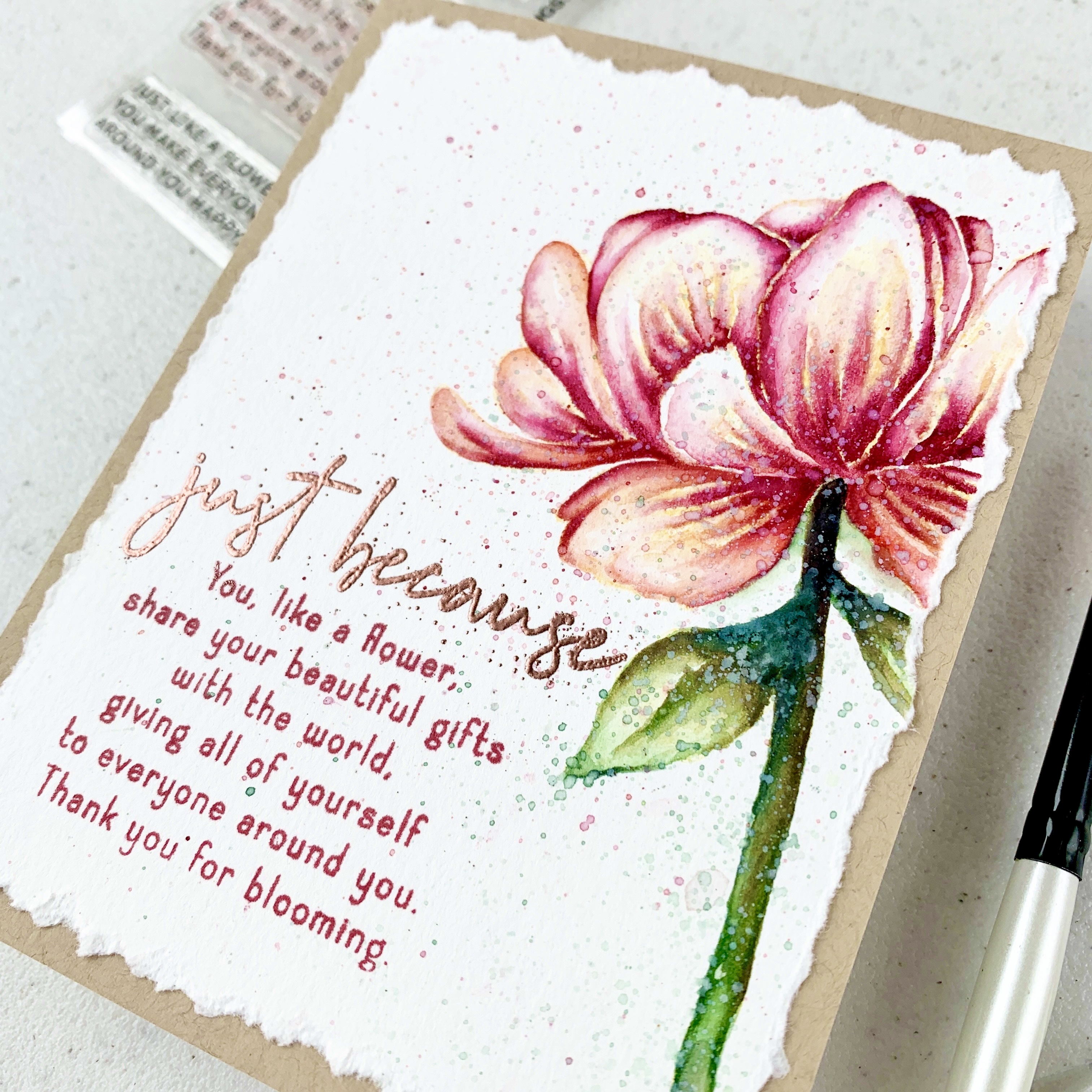 Inside Greetings: Bloom Mini Stamp Set