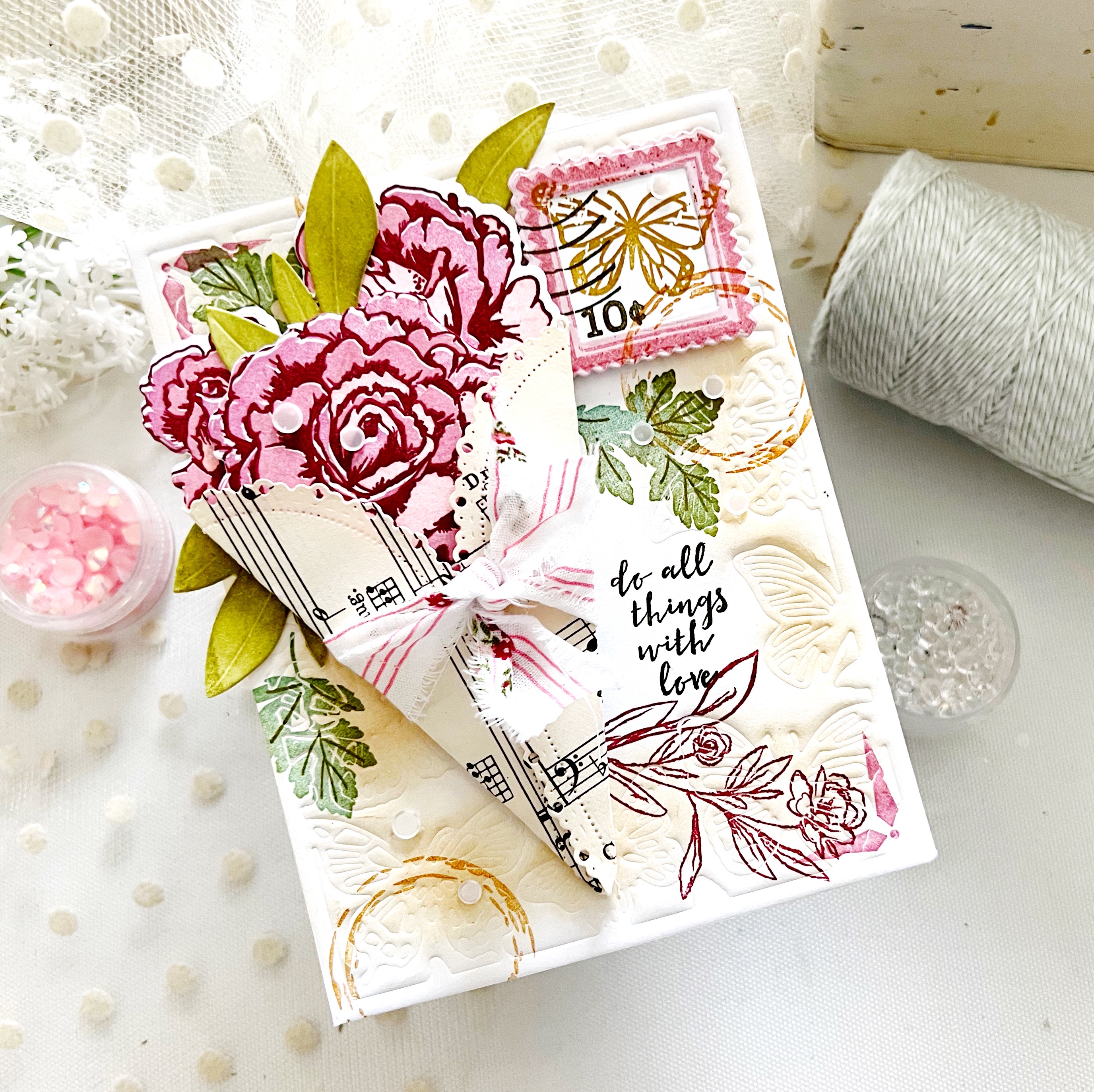 Enchanting Roses Stamp Set