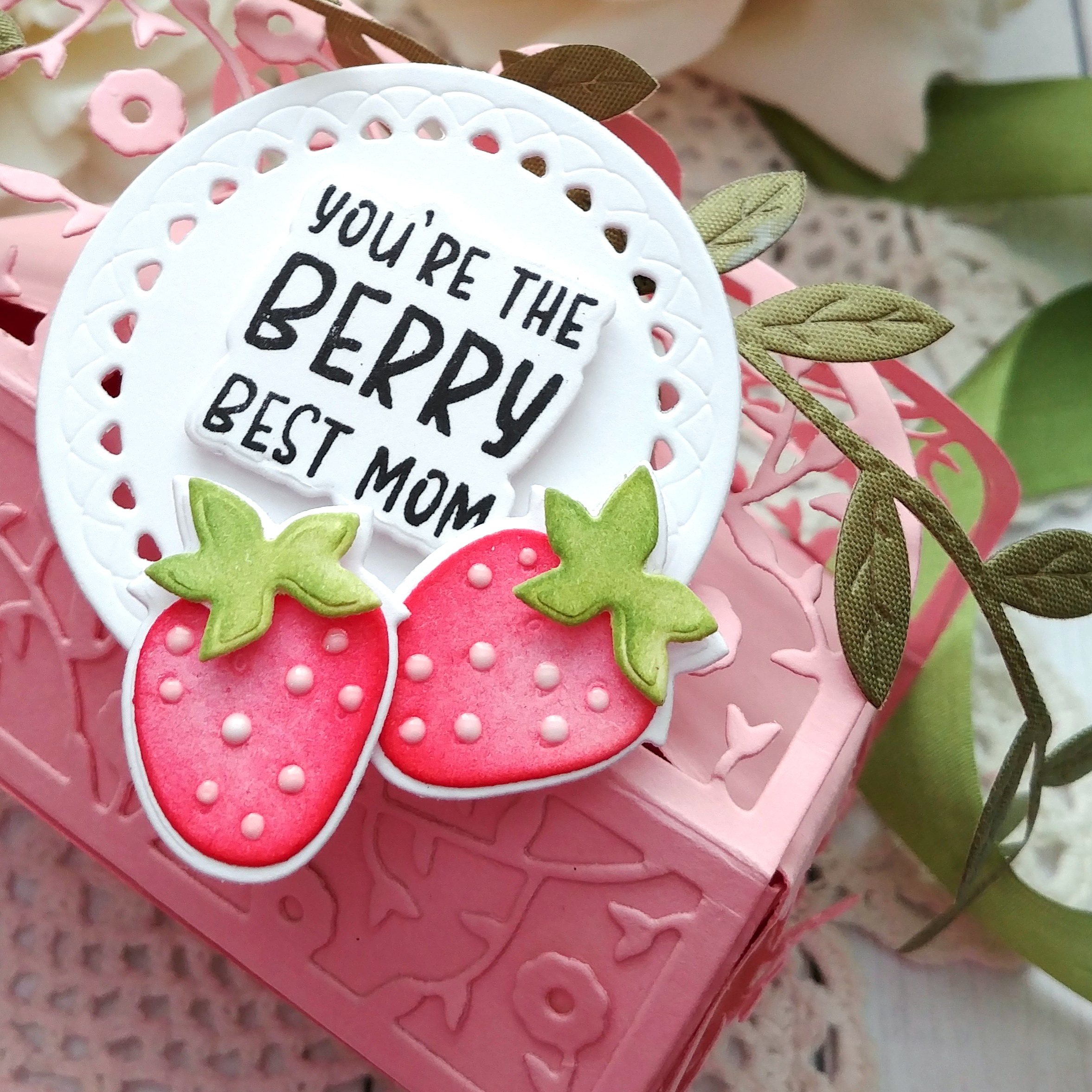 Berry Best Mom Mini Stamp Set