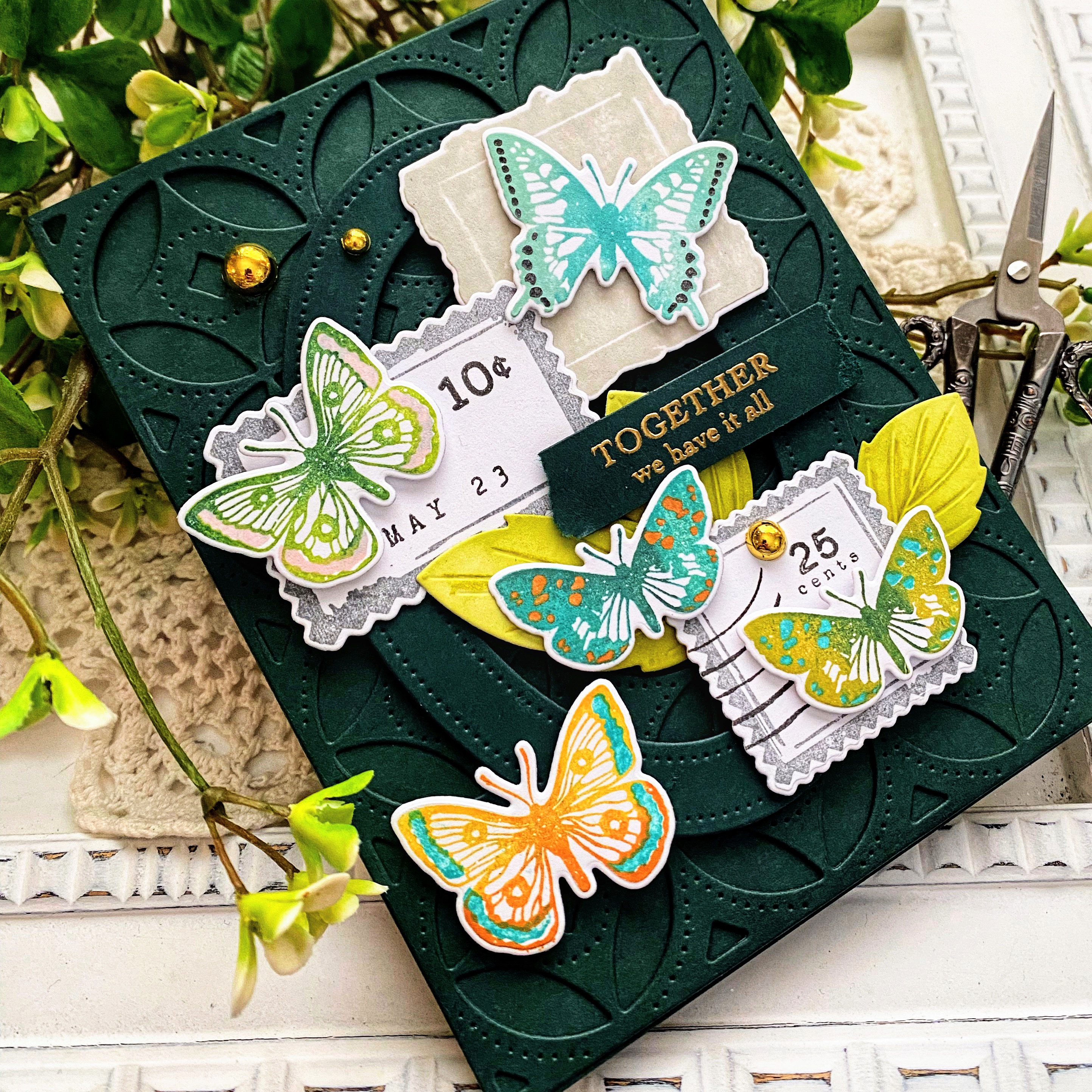 Graceful Butterflies Stamp Set