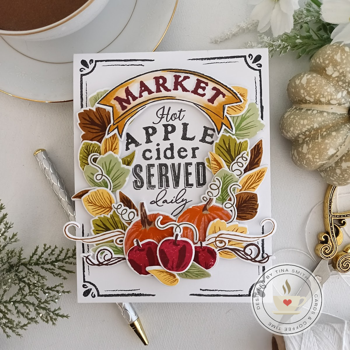 Fall Farmer's Market Stamp Set