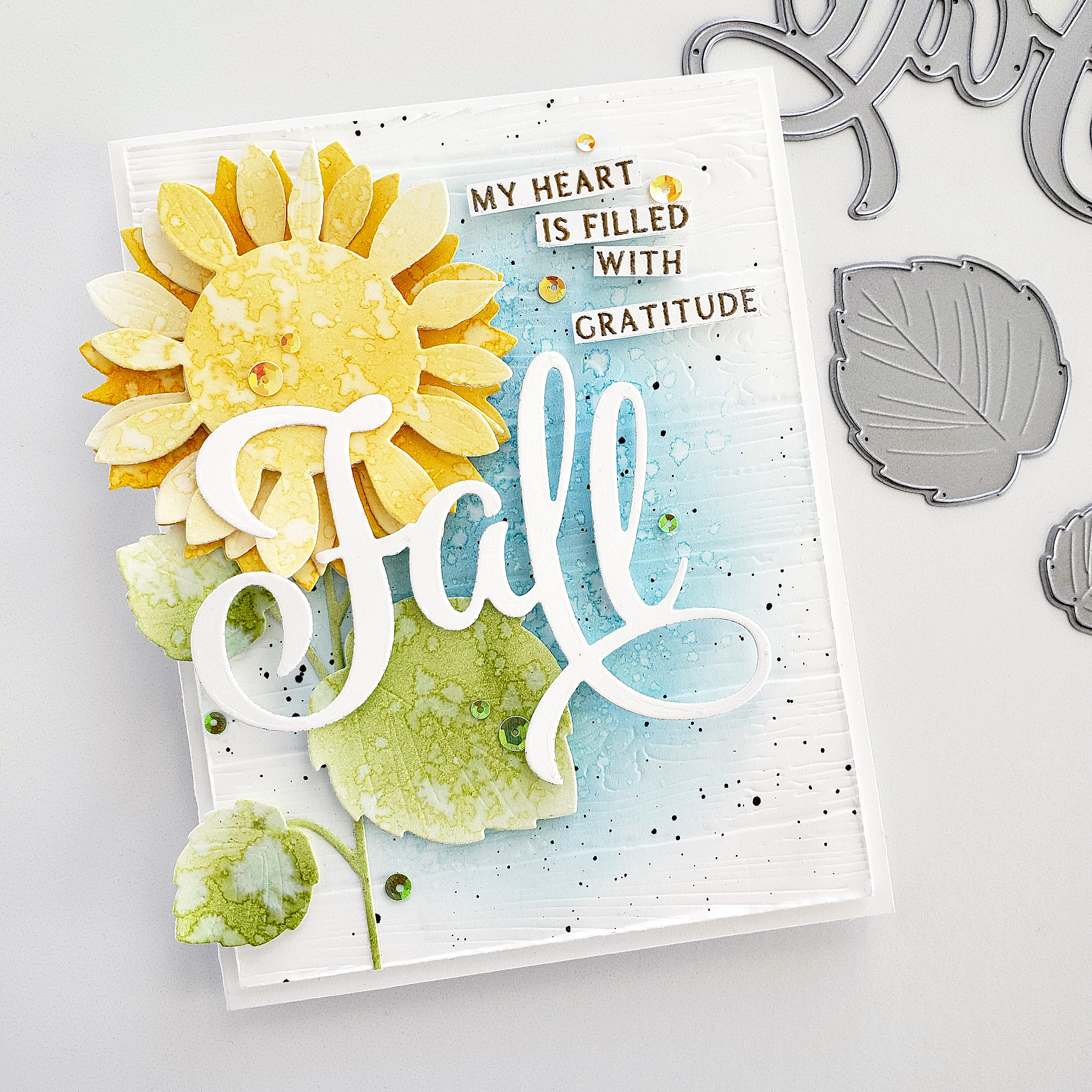 Thankful for Fall Sentiments Mini Stamp Set