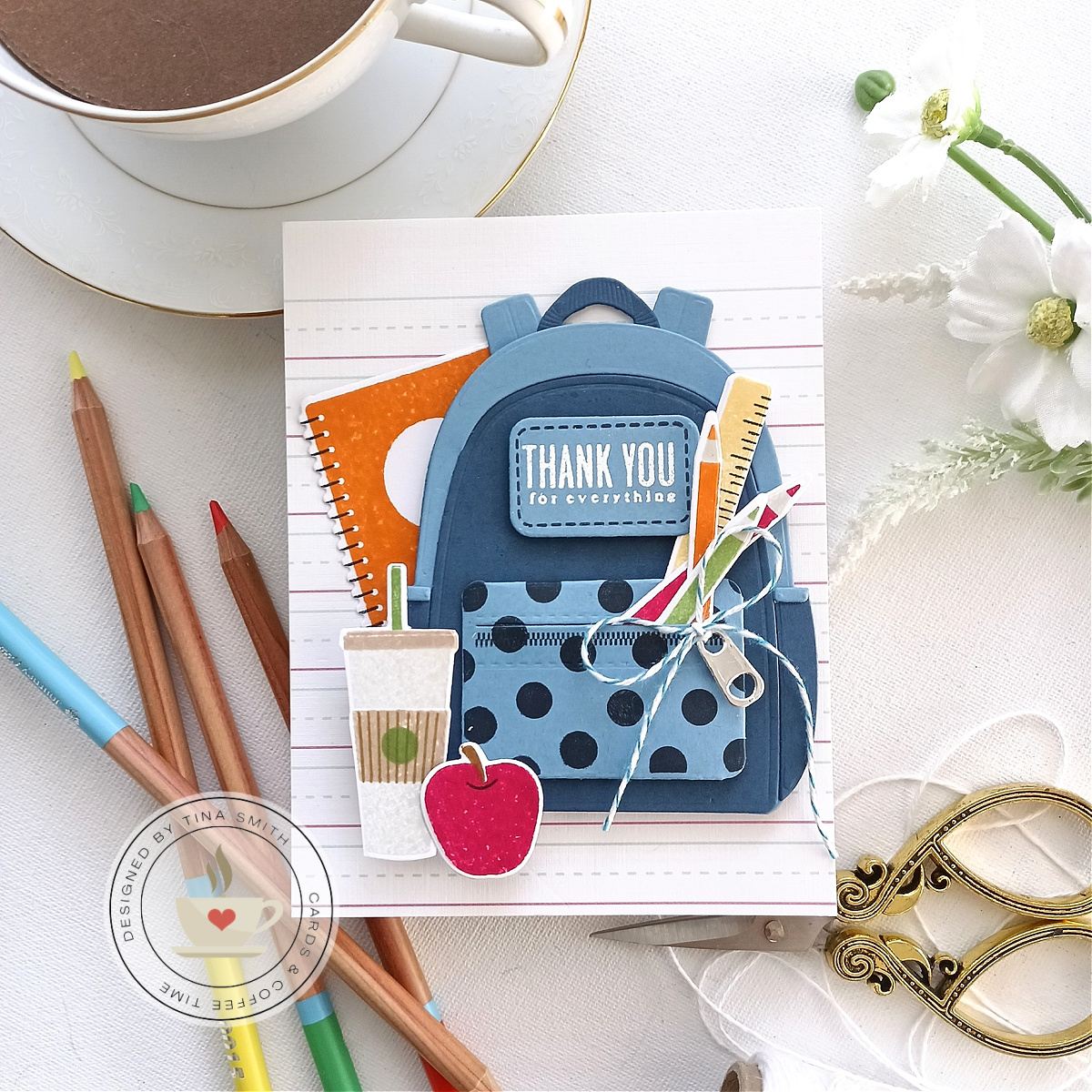 Go-To Gift Card Holder: Backpack Accessories Stamp Set