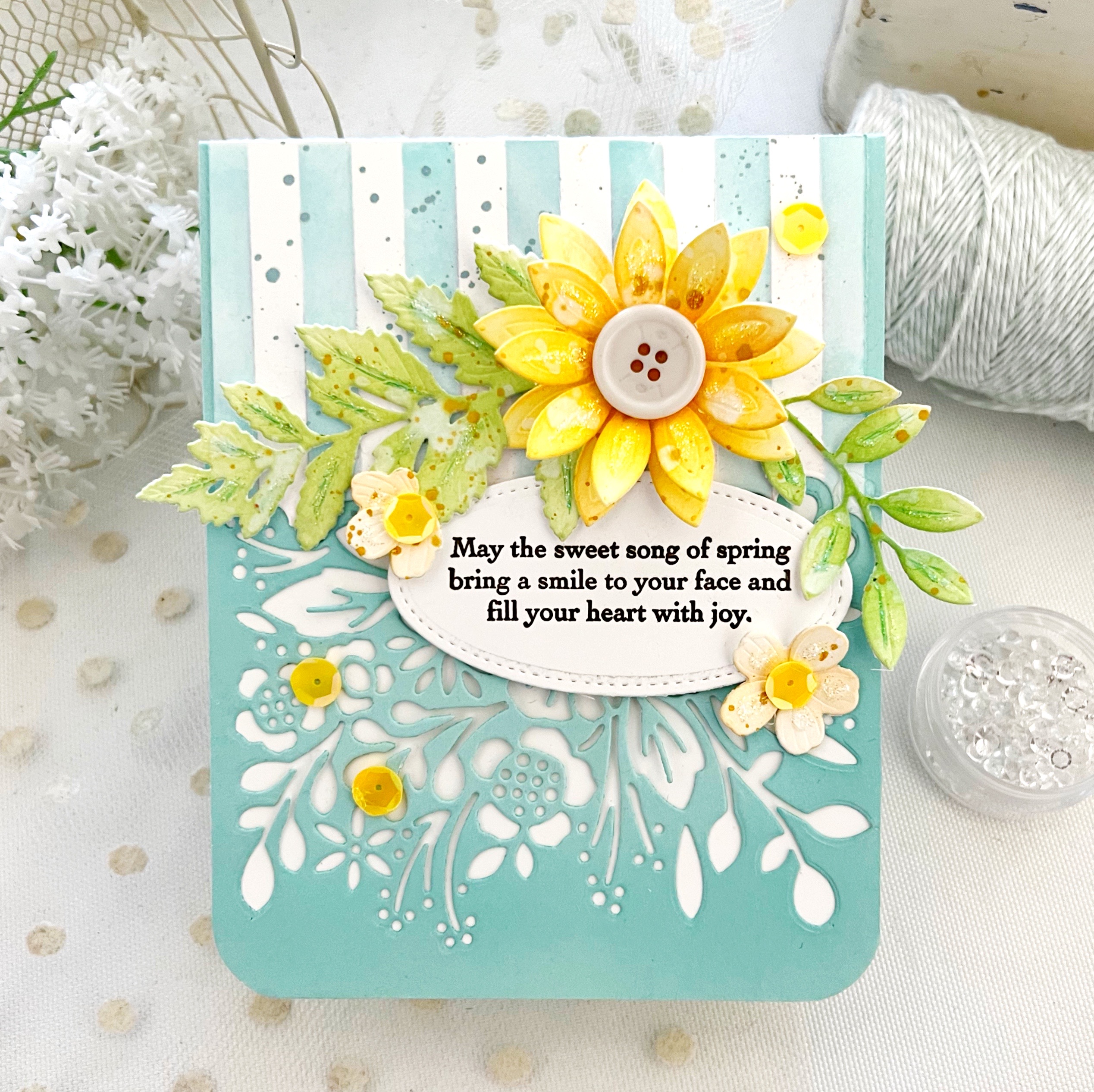 Inside Greetings: Welcome Spring Mini Stamp Set