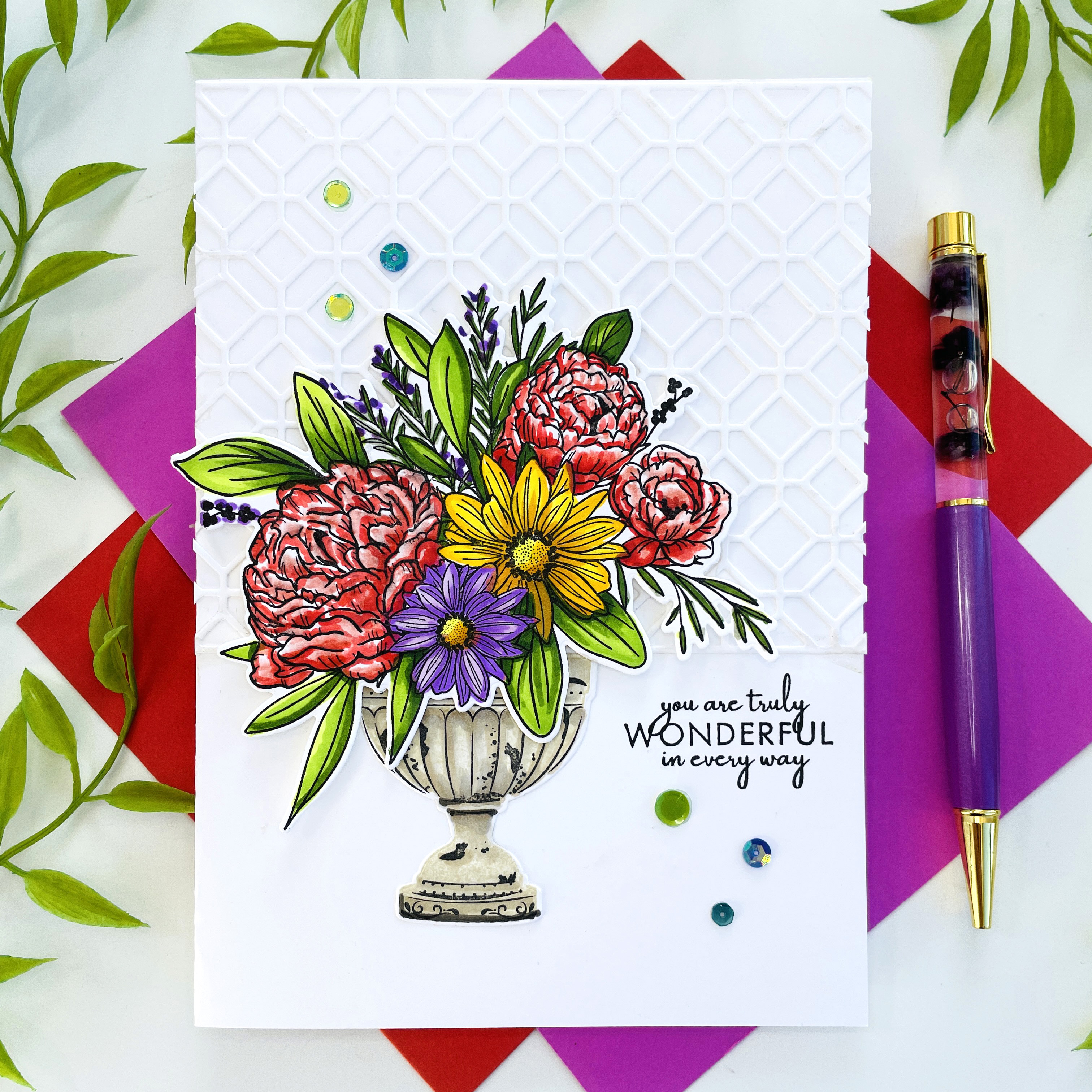 Easy Bouquet Stamp Set