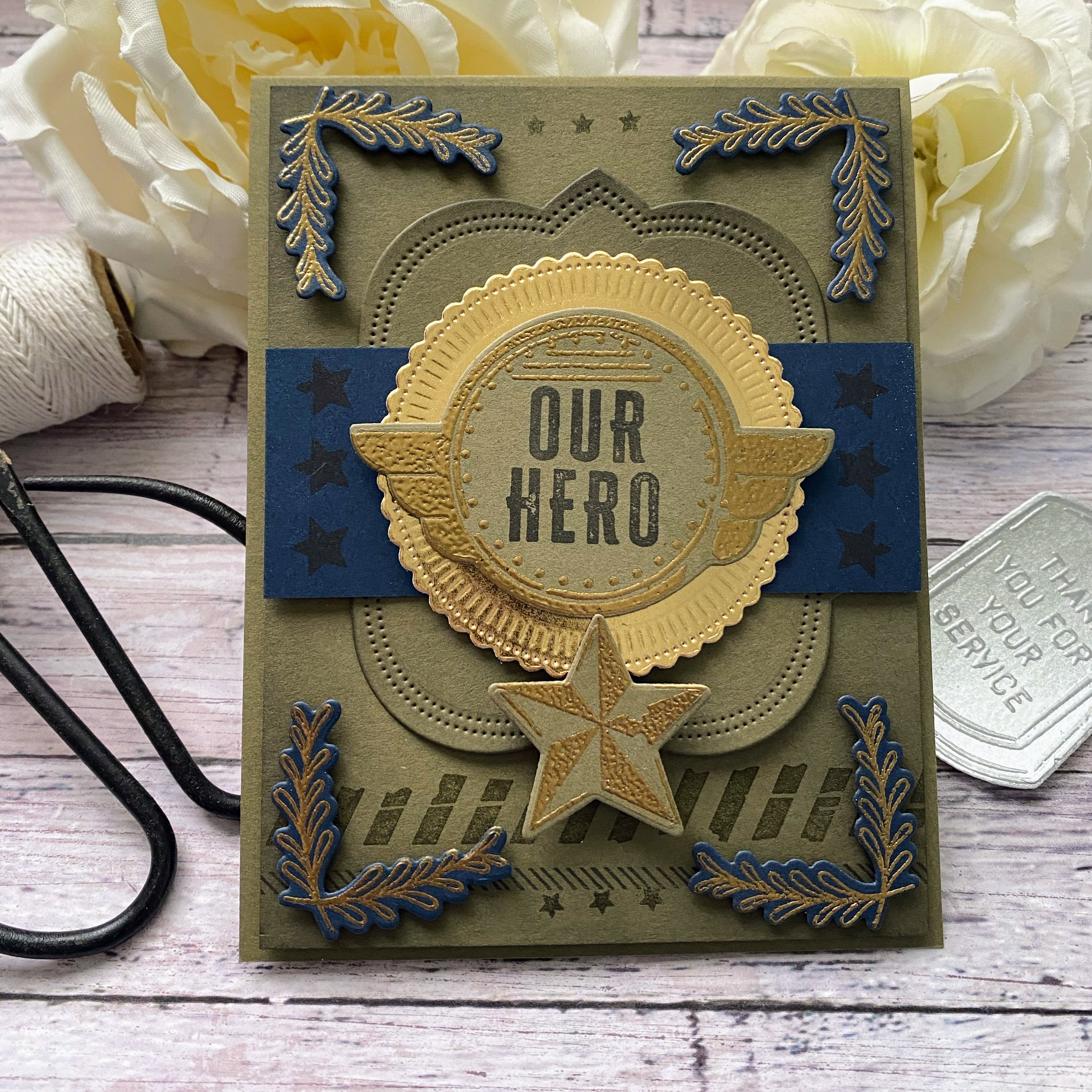 Our Heroes Stamp Set