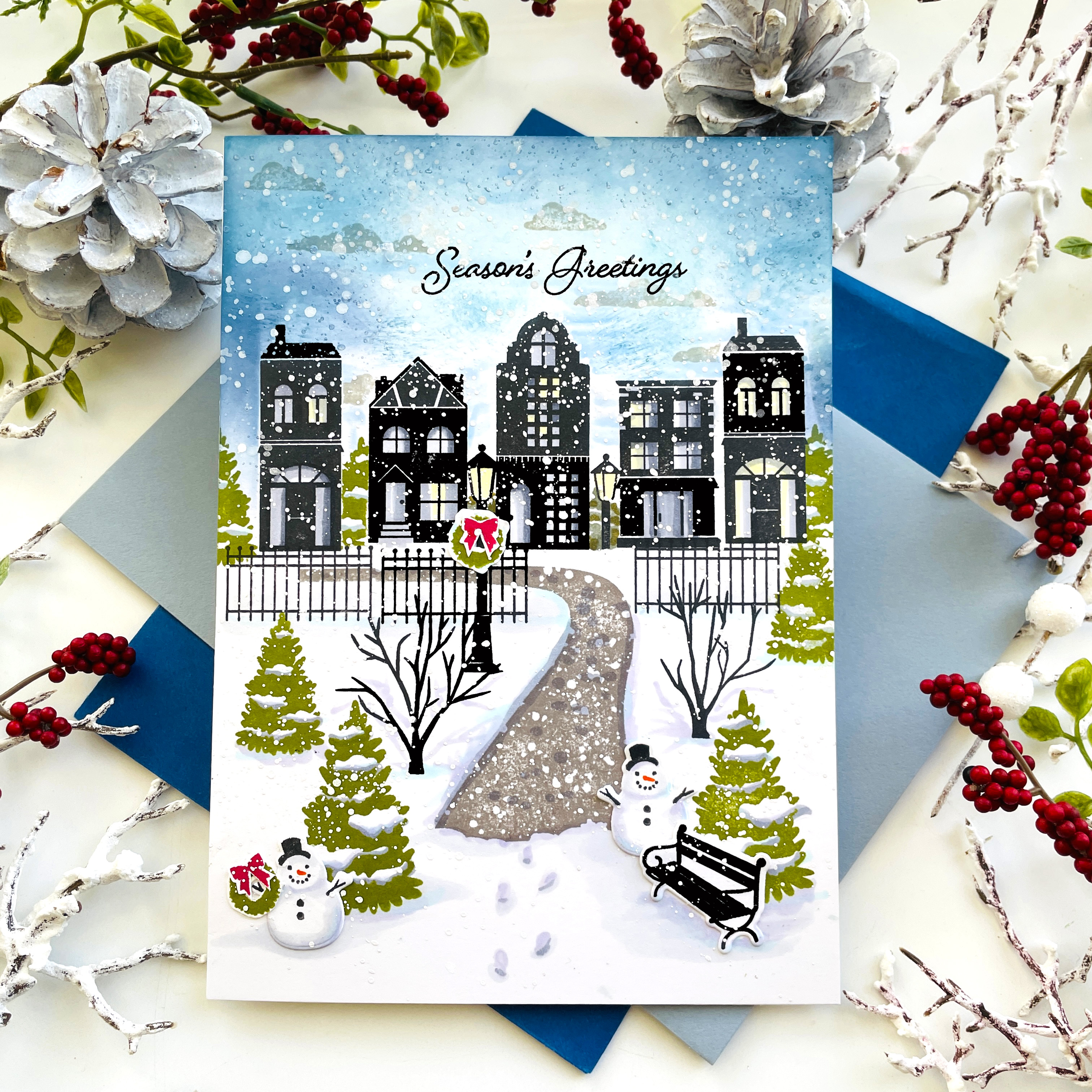 Winter in the City Stamp Set