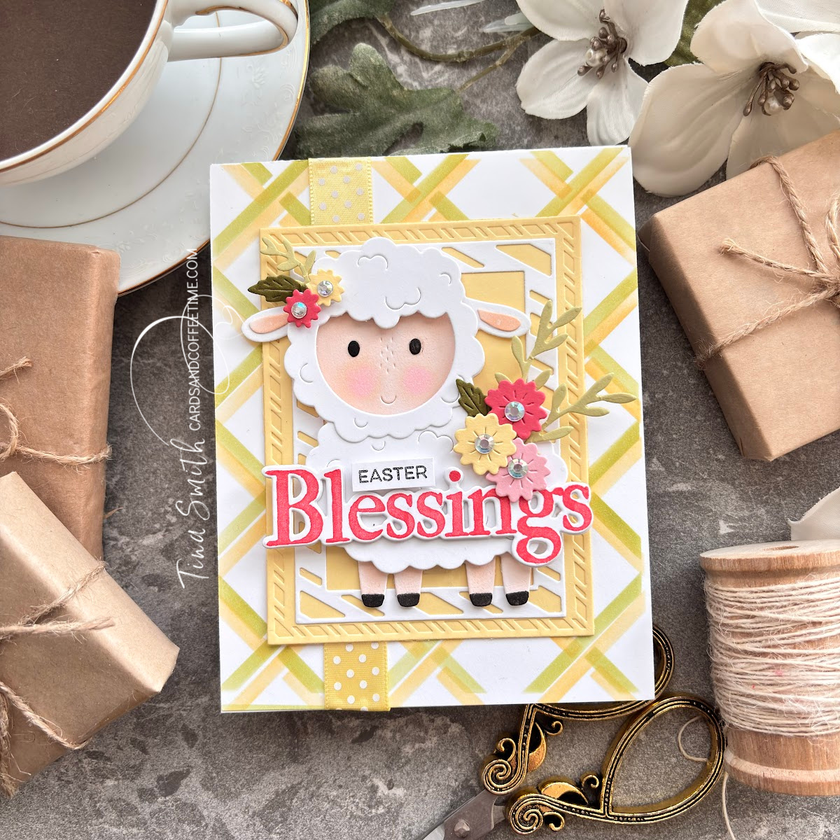 This is Big Sentiments: Many Blessings Stamp Set