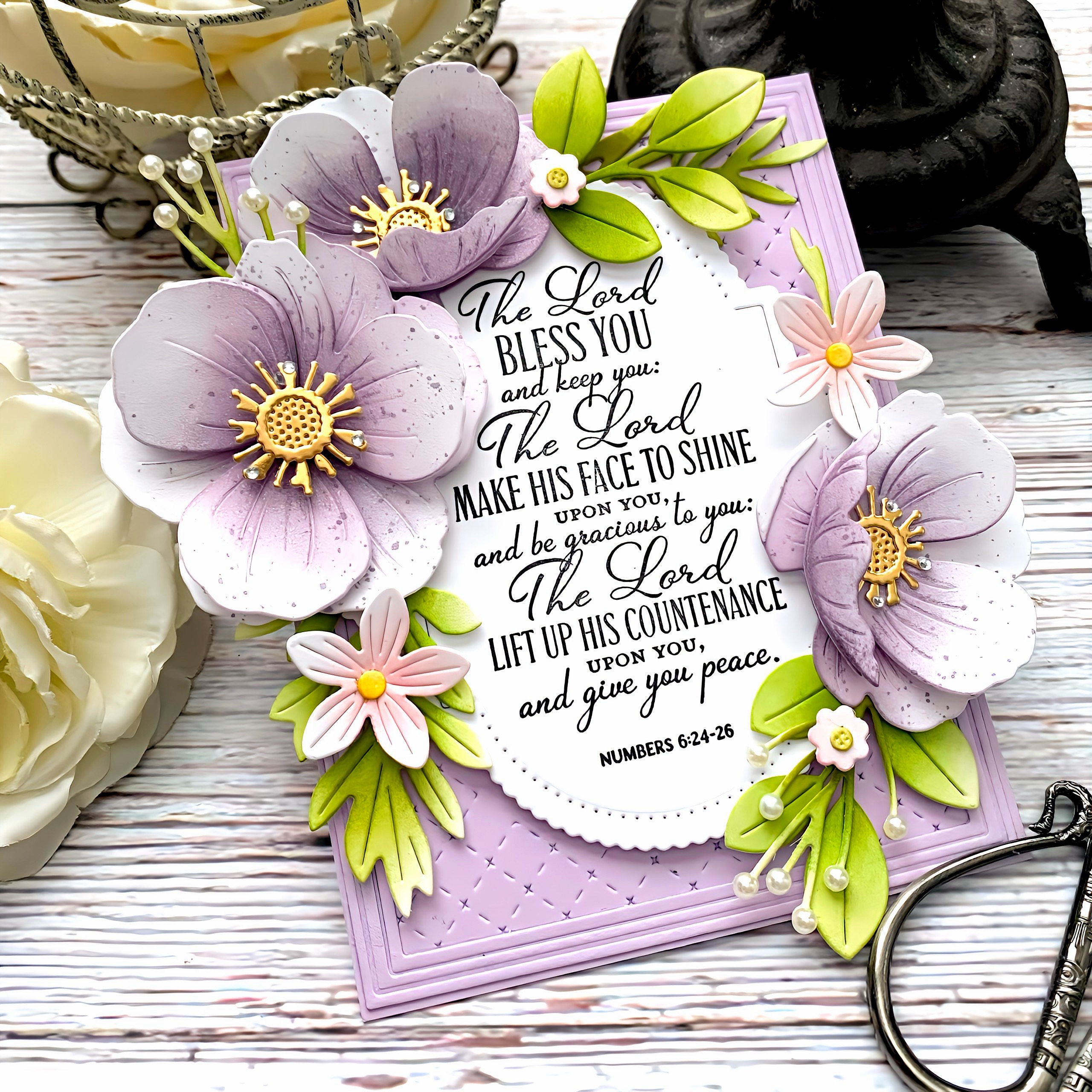 Reflections: Numbers 6 Mini Stamp Set