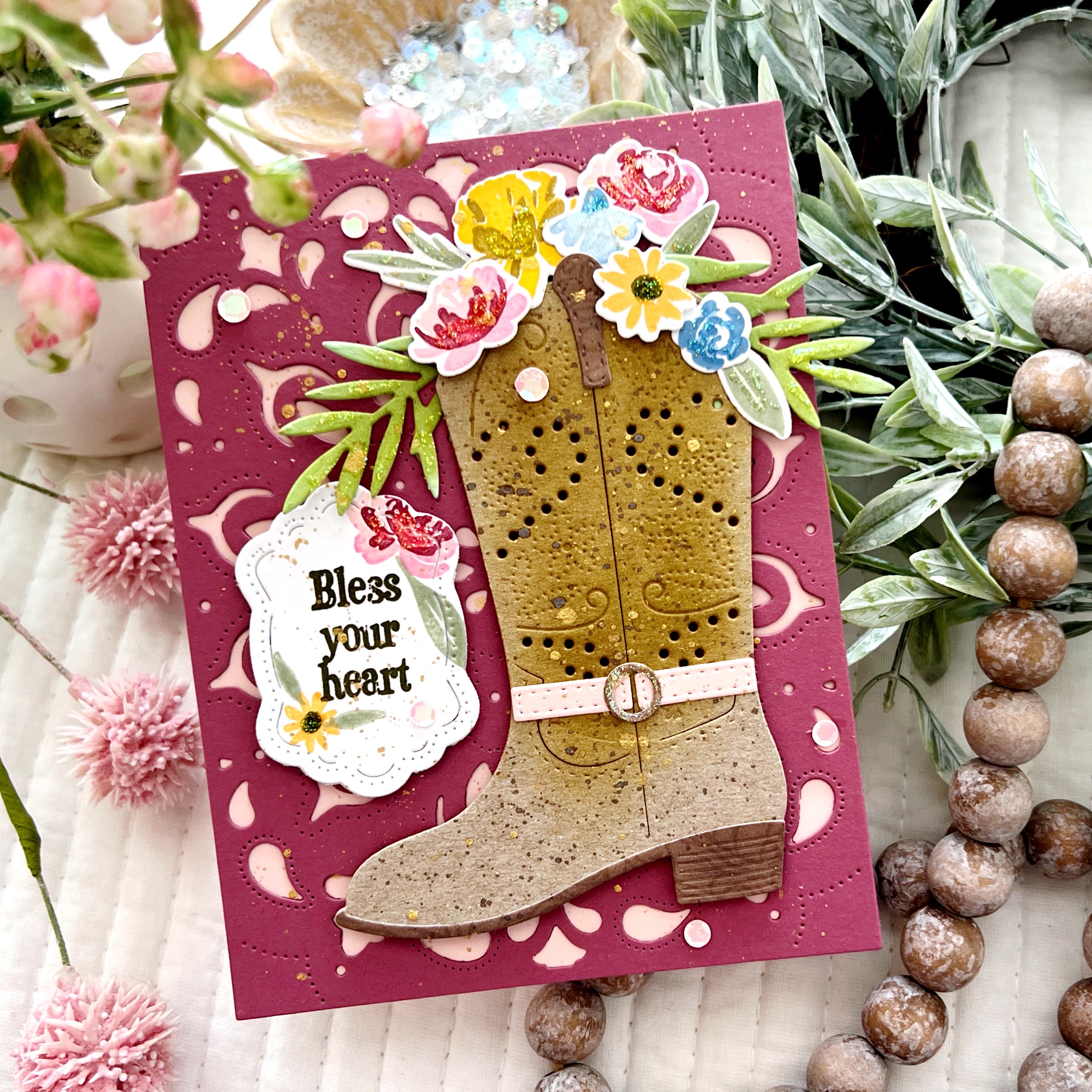 Wild Petals Mini Stamp Set