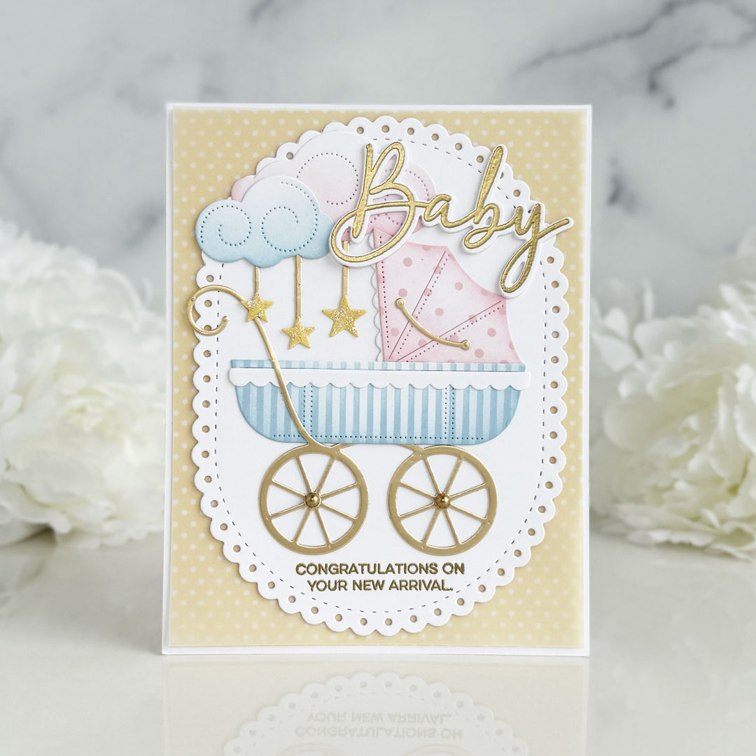 This is Big Sentiments: Baby Stamp Set