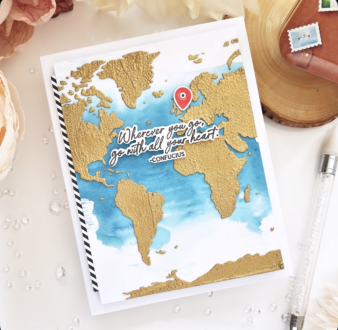 Wish You Were Here Mini Stamp Set