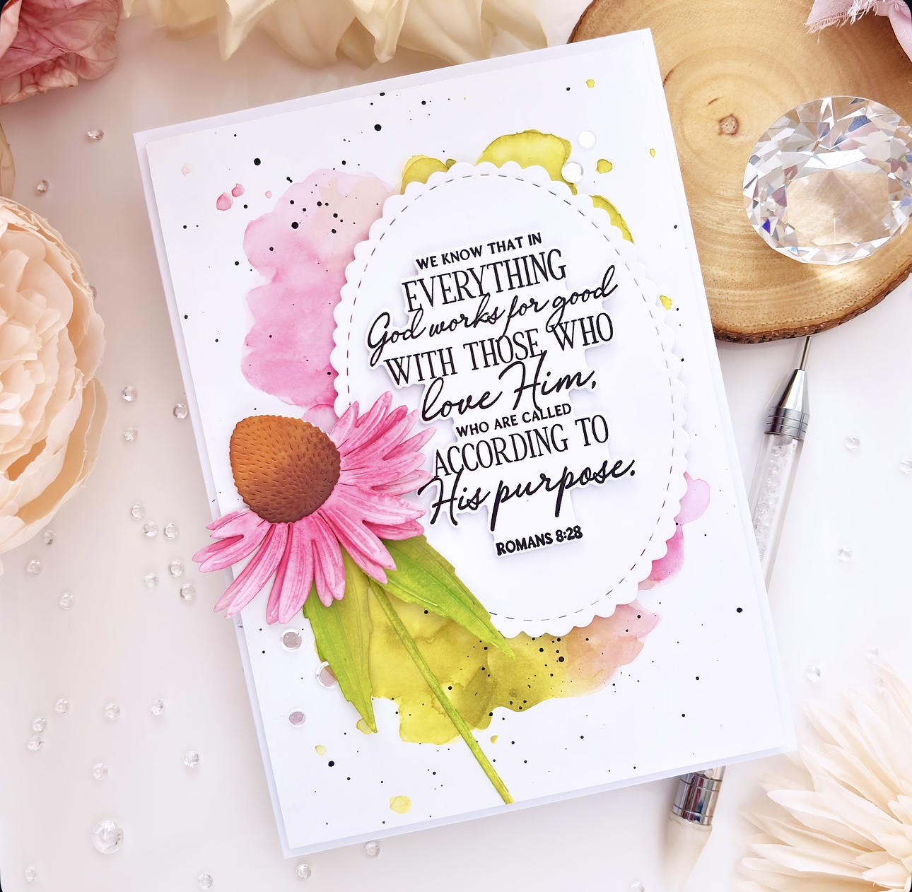 Reflections: Romans 8 Mini Stamp Set