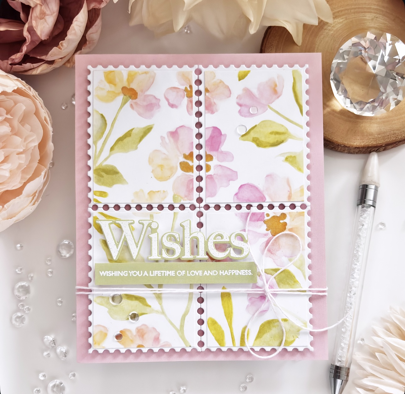 This is Big Sentiments: Wishes Stamp Set