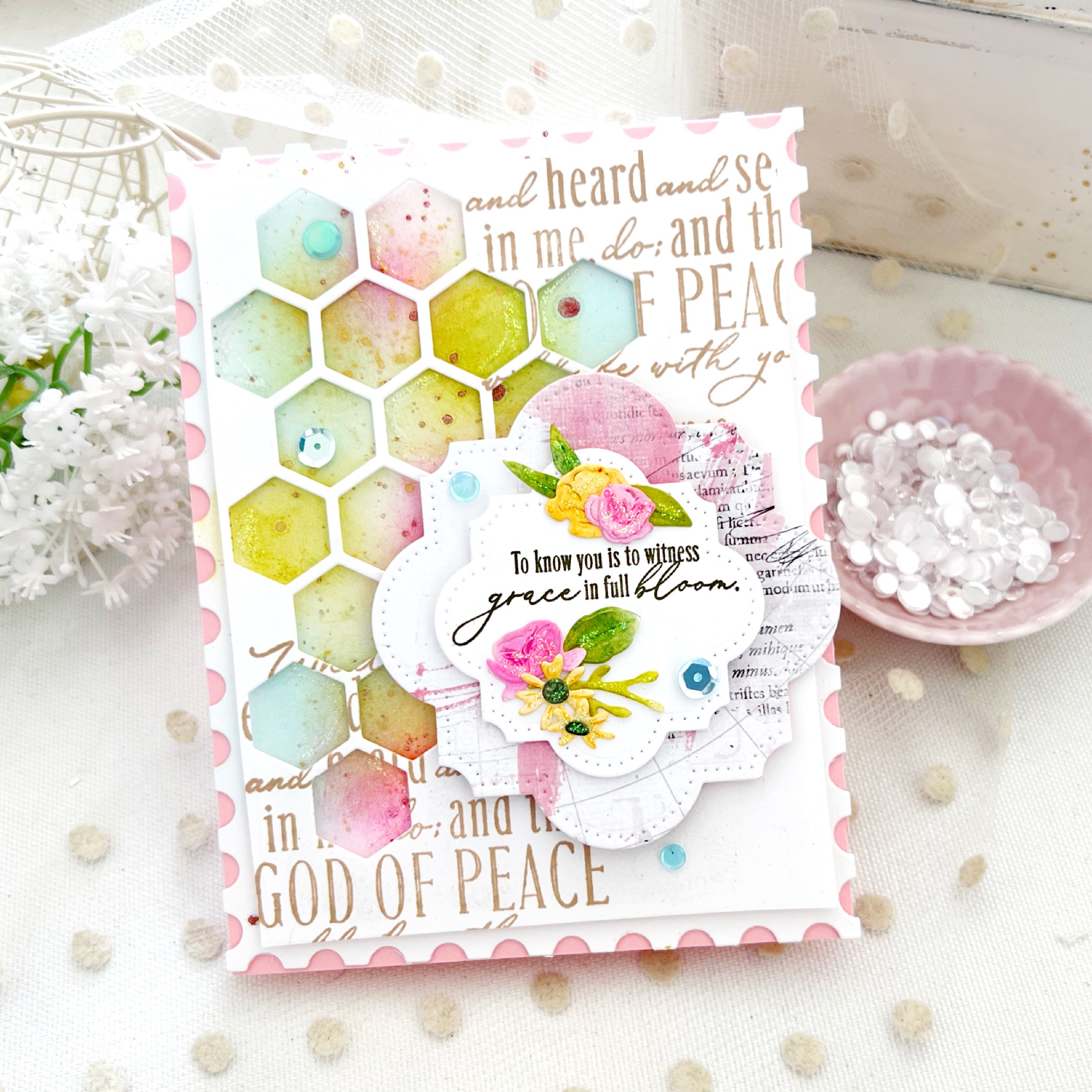 Reflections: Philippians 4 Mini Stamp Set