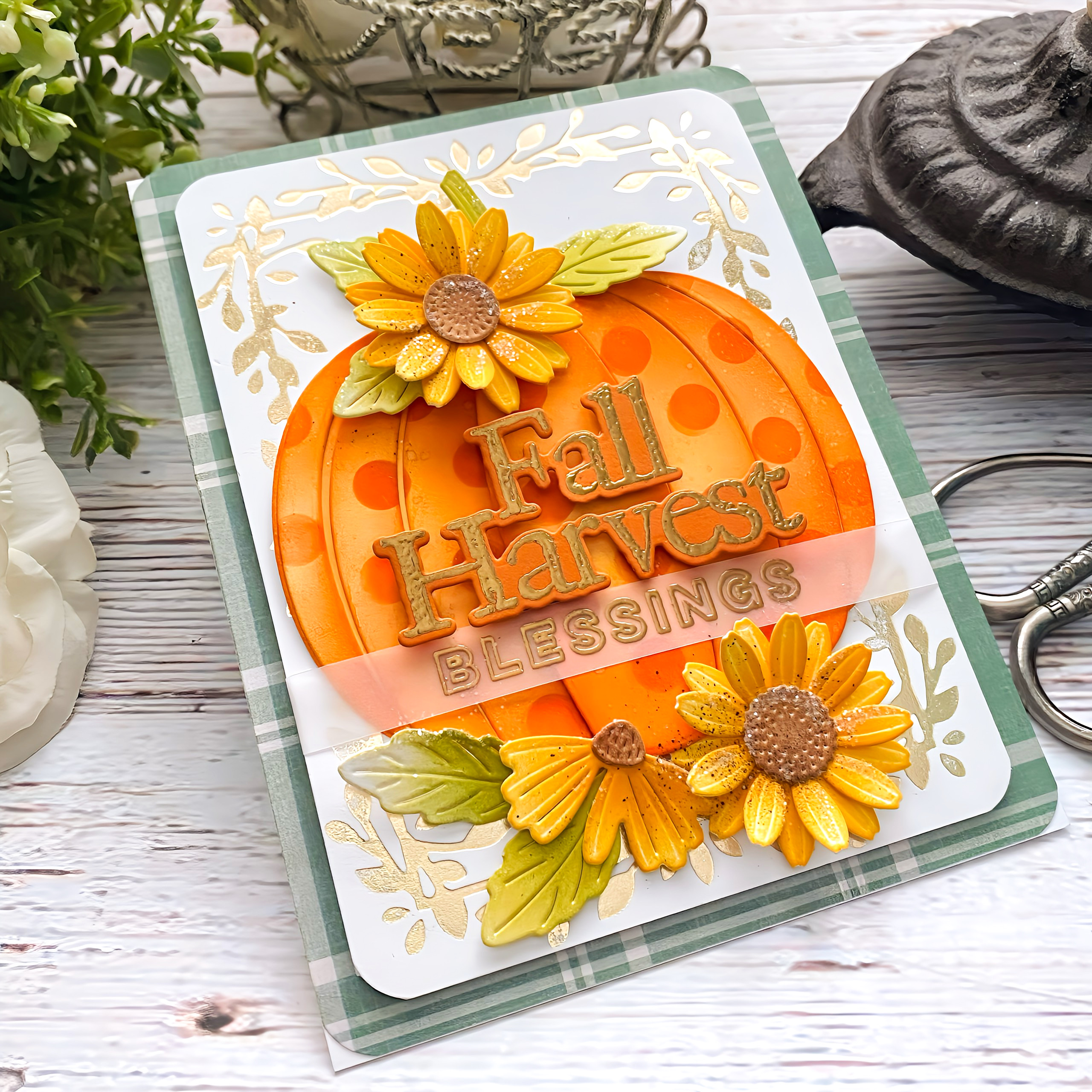 This is Big Sentiments: Fall Harvest Stamp Set