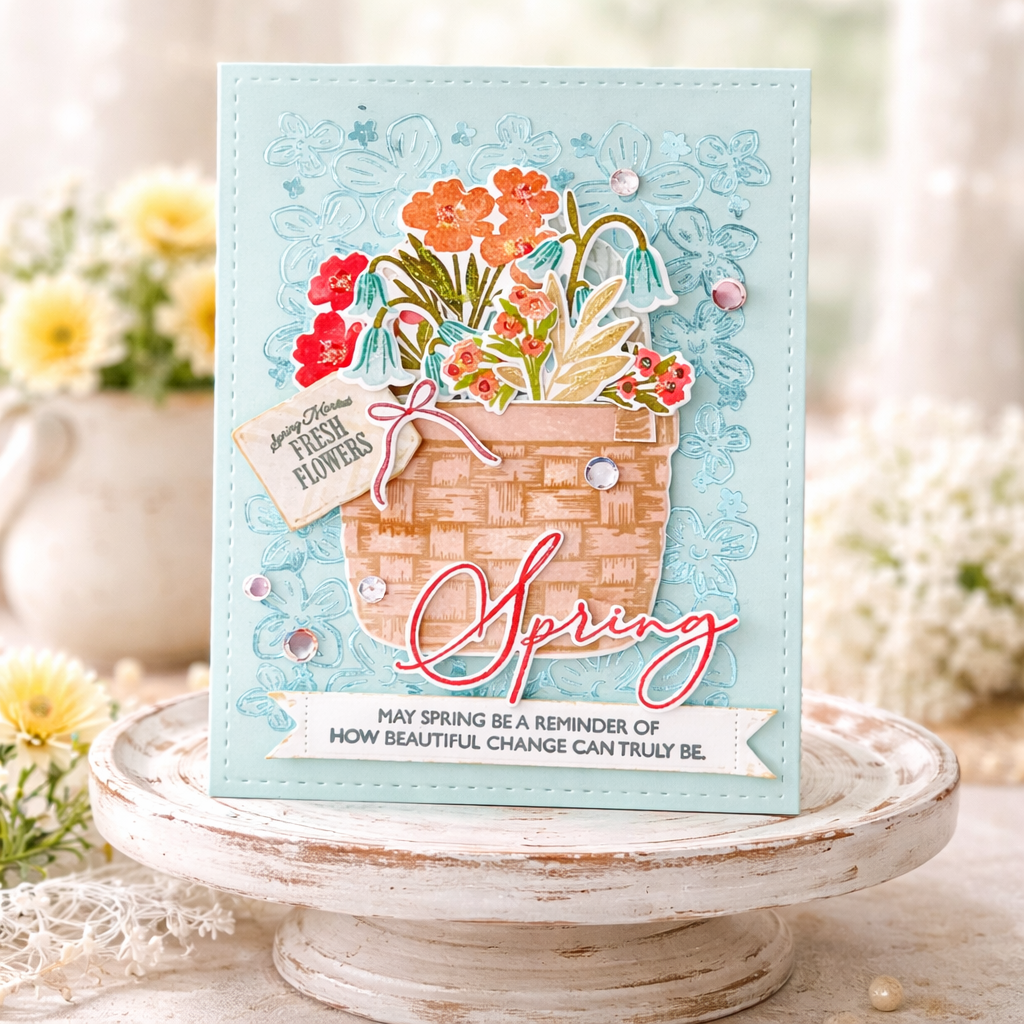 Basket of Blooms Stamp Set