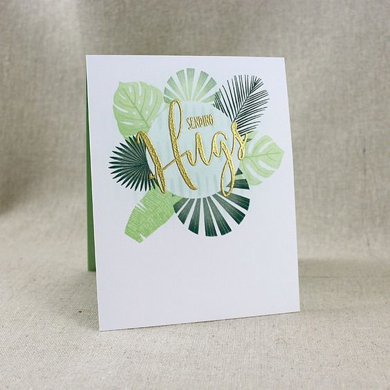 Palm Prints Stamp Set