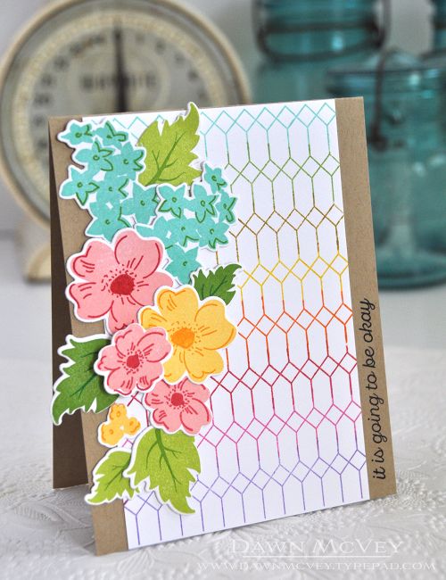 Cover Up: Diamonds Stamp Set: Papertrey Ink Clear Stamps Dies Paper Ink Kits Ribbon