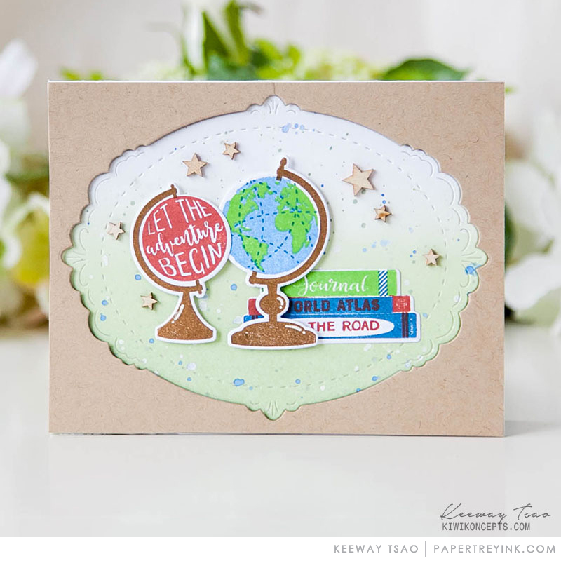 Glorious Globes: March Mini Stamp Set