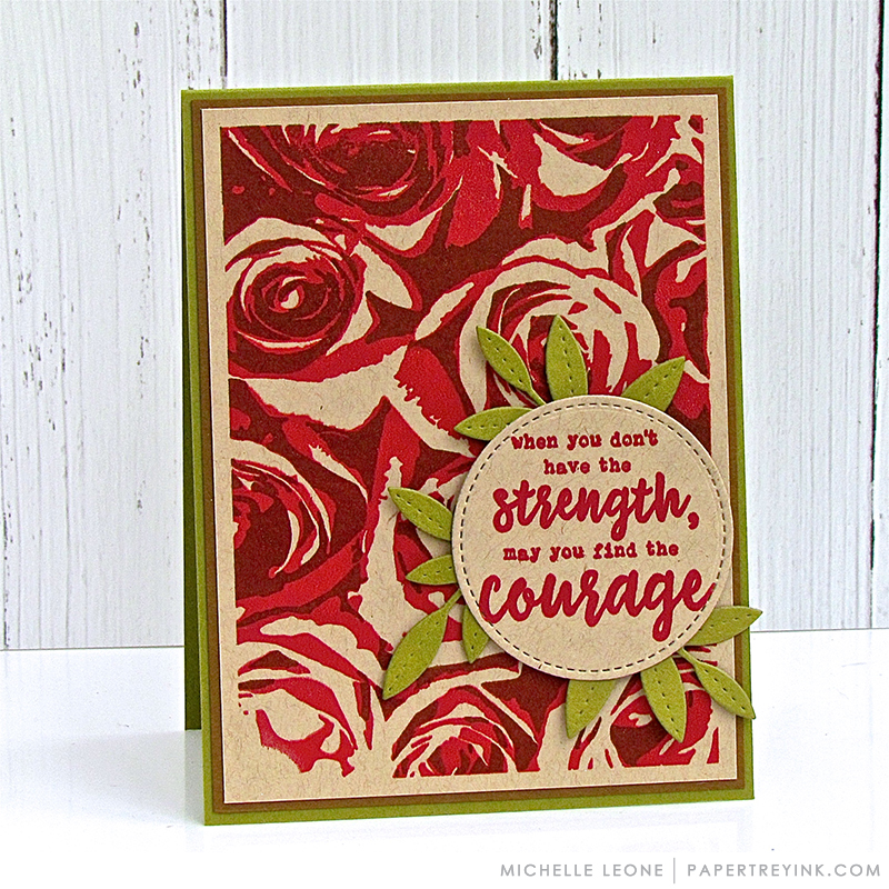 Words to Live By: Courage Mini Stamp Set
