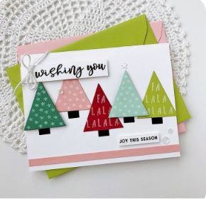 Twinkling Trees Stamp Set