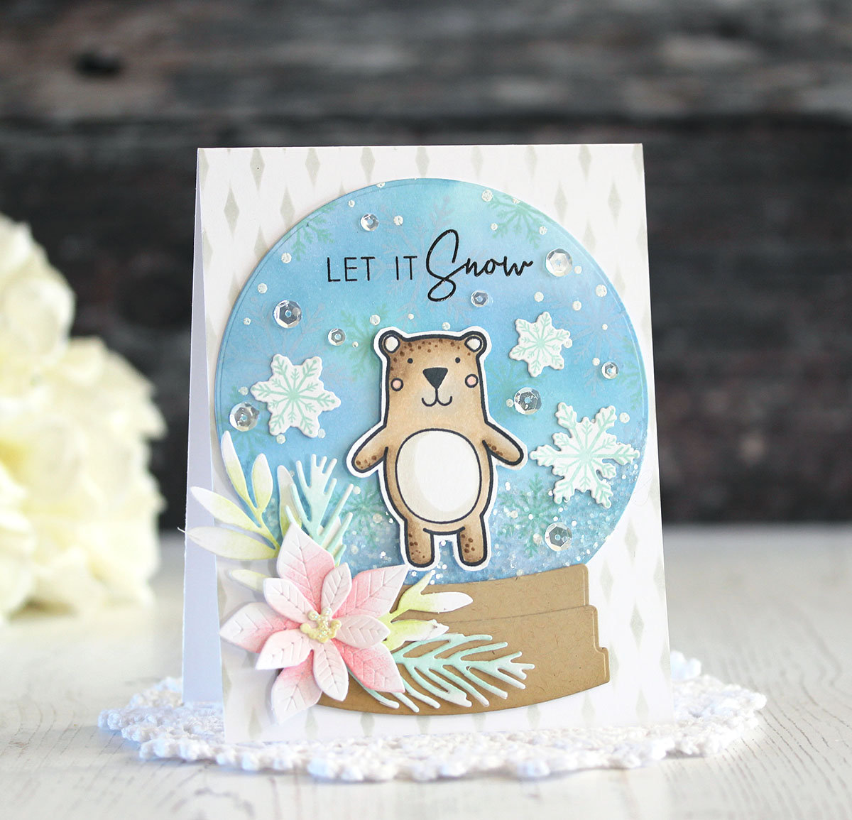 Critter Carolers Stamp Set + Die Bundle
