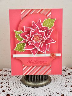 Papertrey Ink - Christmas Poinsettia Die Collection (set of 4)