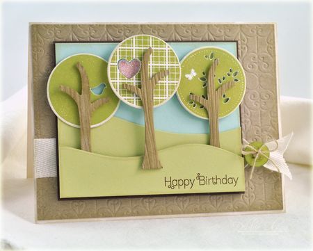 Papertrey Ink - Trendy Tree Tops Die Collection (set of 4)