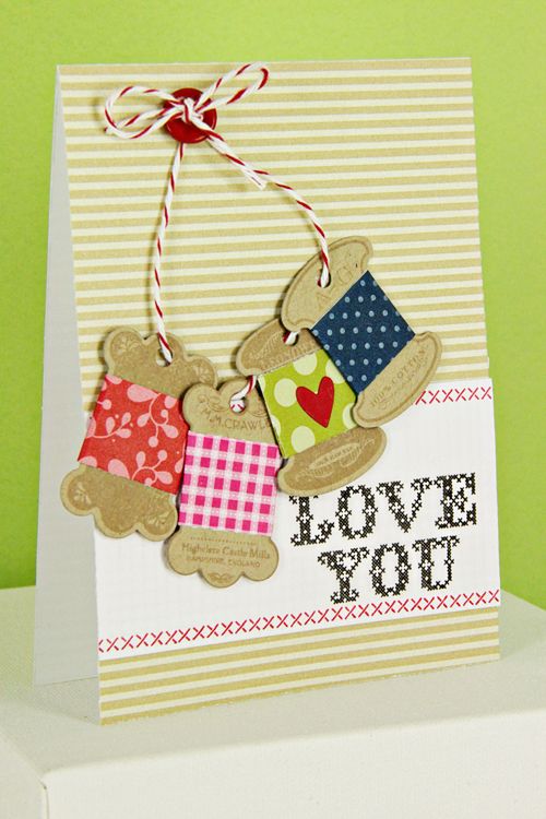 Papertrey Ink - Thread Cards Die Collection (set of 3)