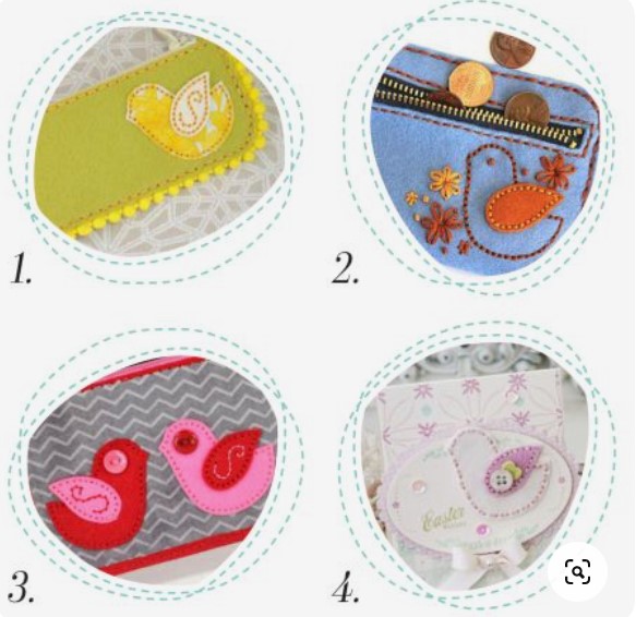 Papertrey Ink - Seasonal Stitching: Birds Die Collection (set of 3) Papertrey Ink - Seasonal Stitching: Birds Die Collection (set of 3)