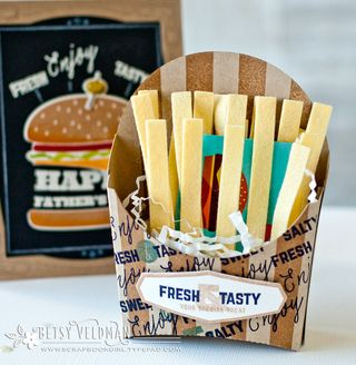 Papertrey Ink - Favor It: Fry Box Die