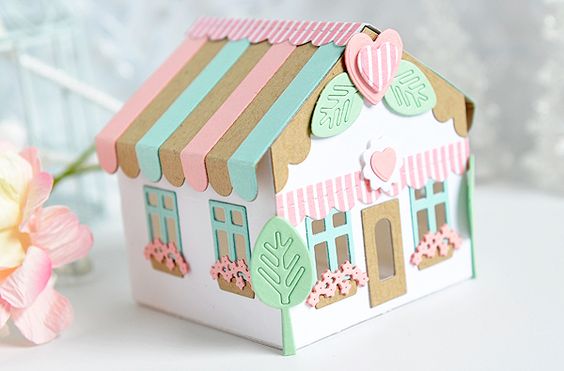 Papertrey Ink - Tiny Town: Sweet Shoppe Die