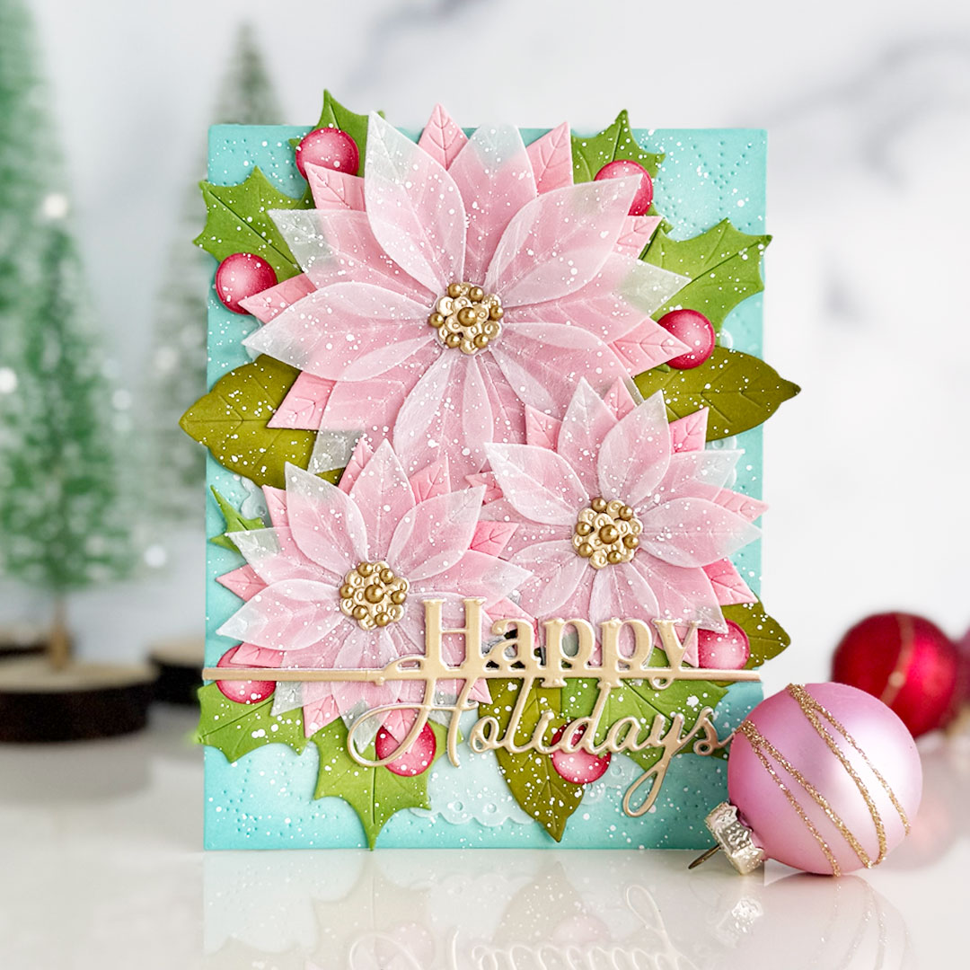 Into the Blooms: Poinsettia Die