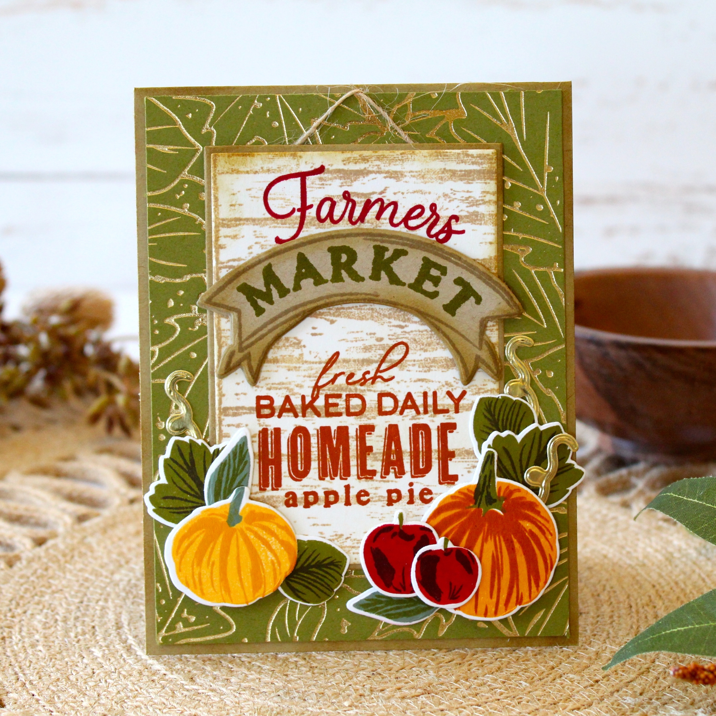 Fall Farmer's Market Die