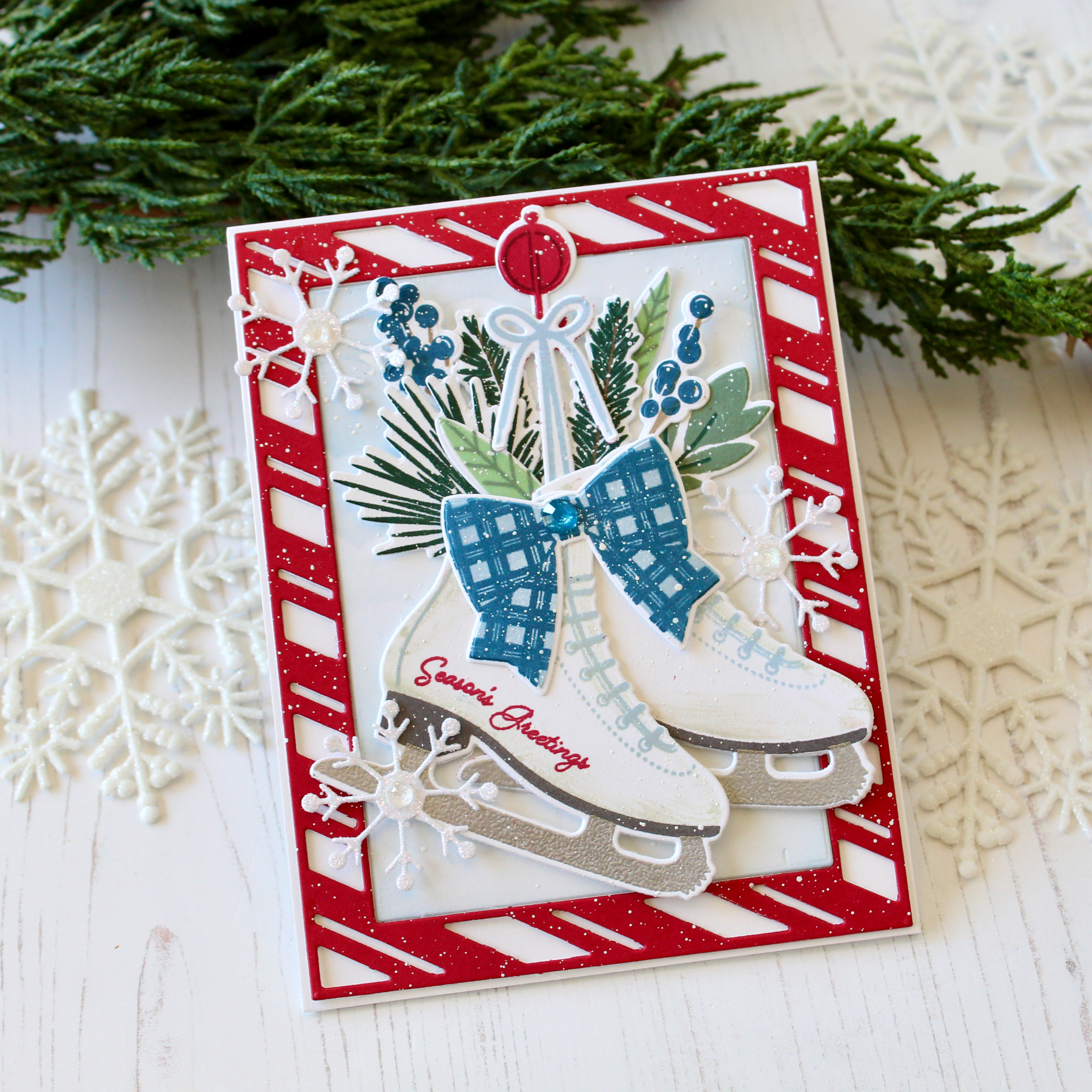 Border Bling: Candy Cane Frame 1 Die