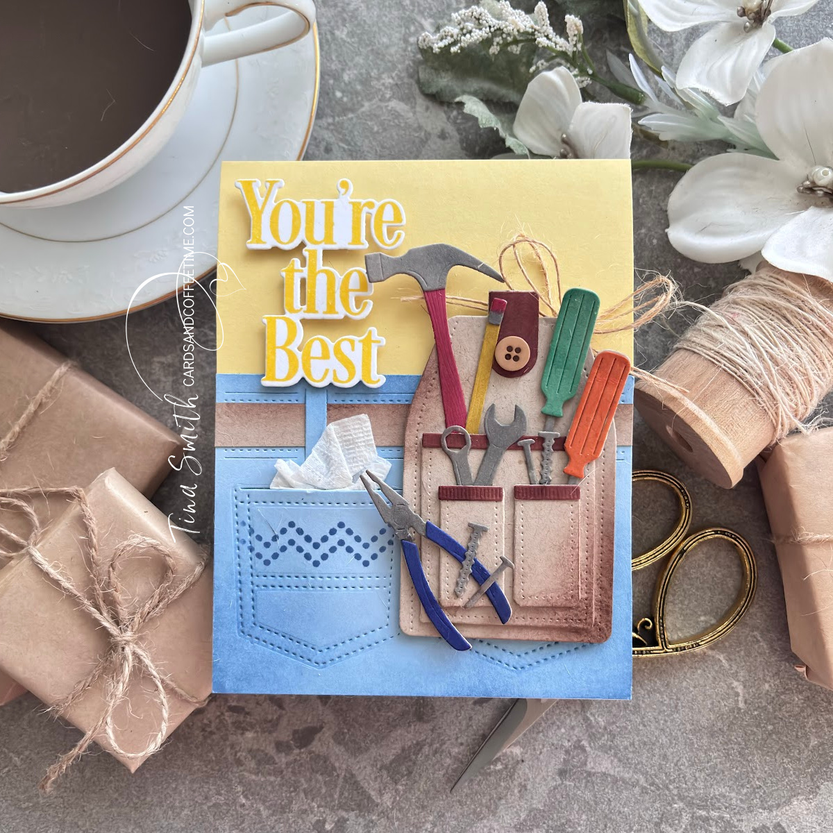 Elegant Edges: Jean Pocket Die