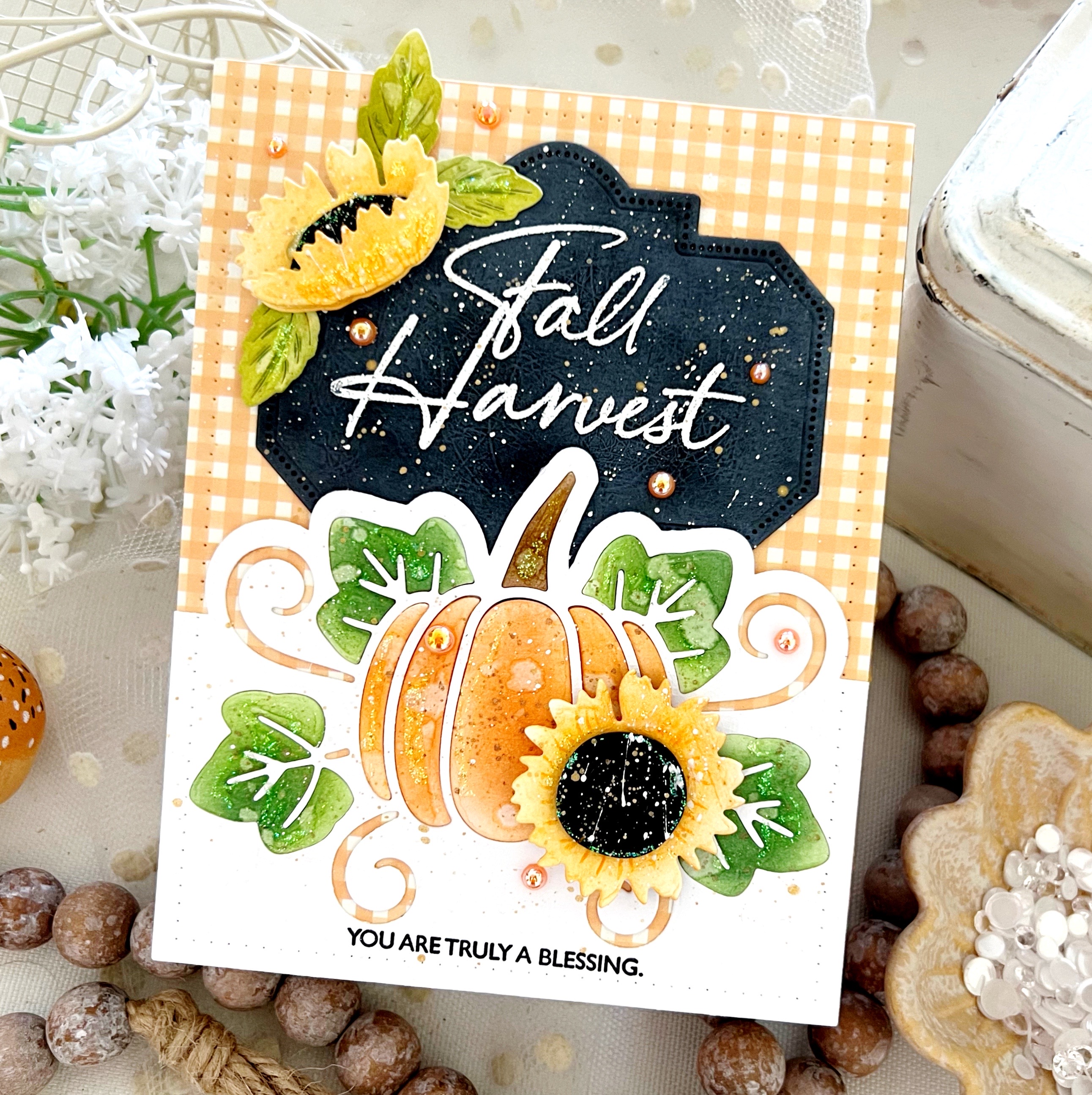 Elegant Edges: Pumpkin Die