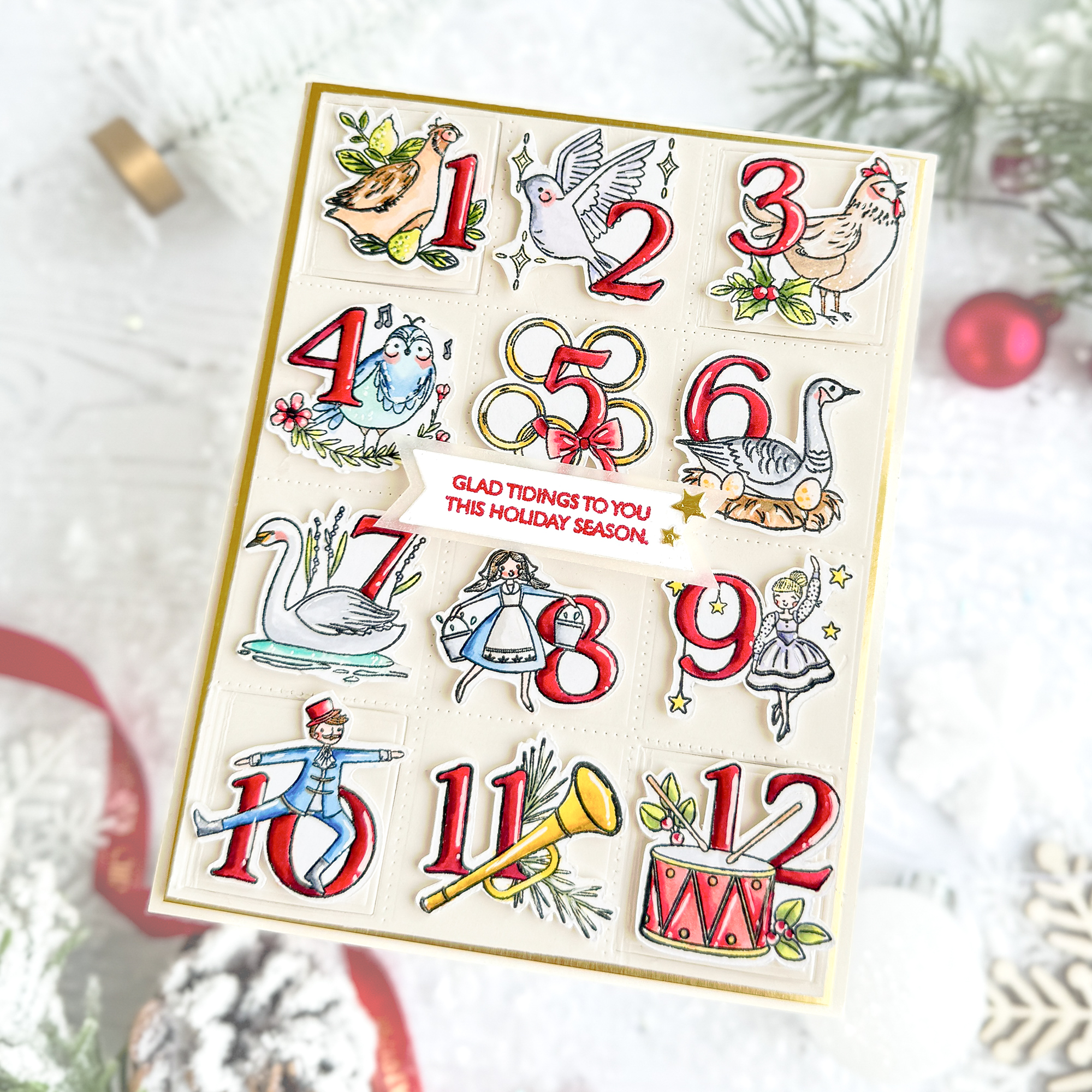 The Twelve Days of Christmas Die